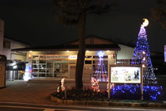 クリスマスイルミネーション写真